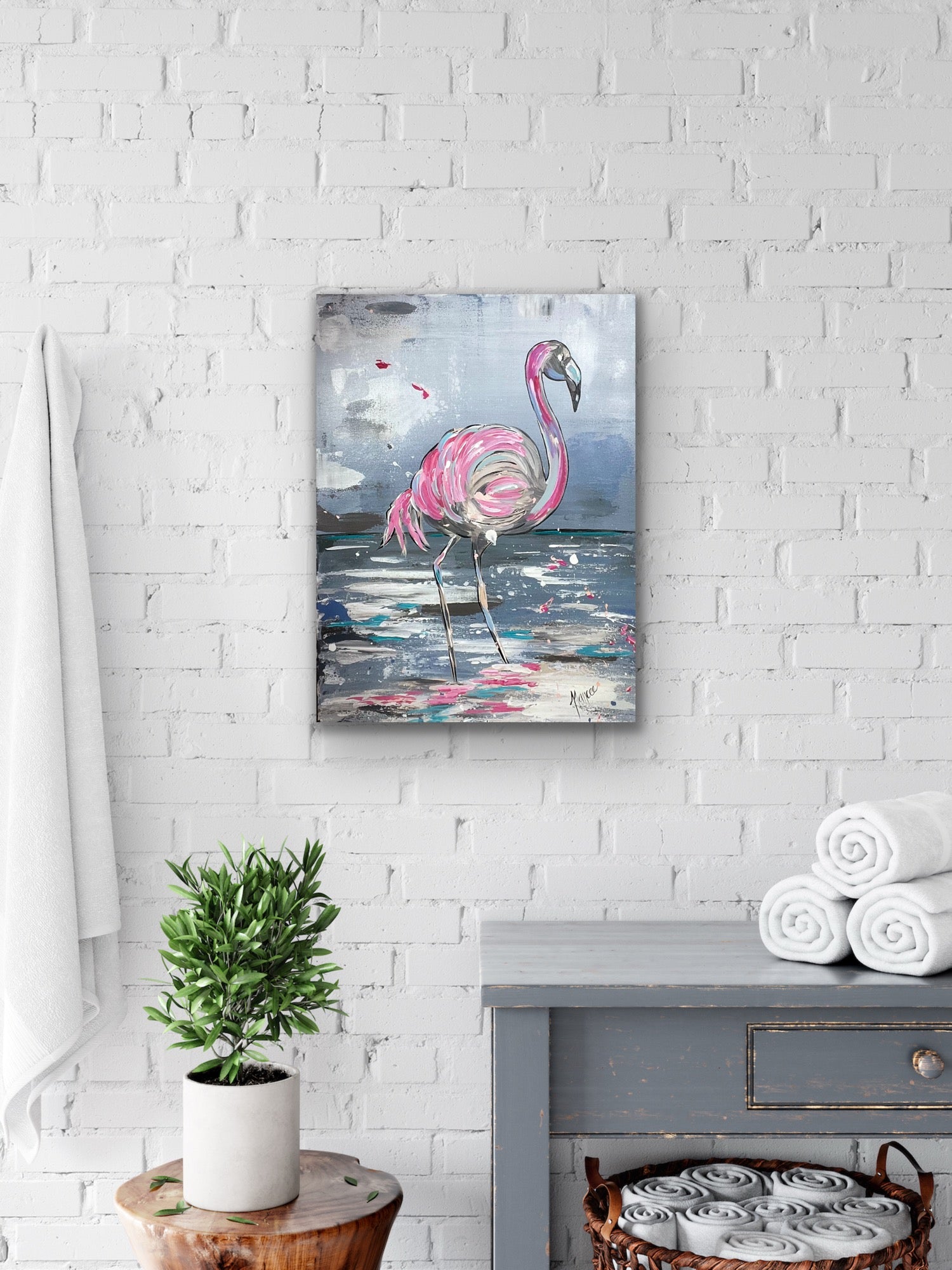 "Strike a Pose" Original Art