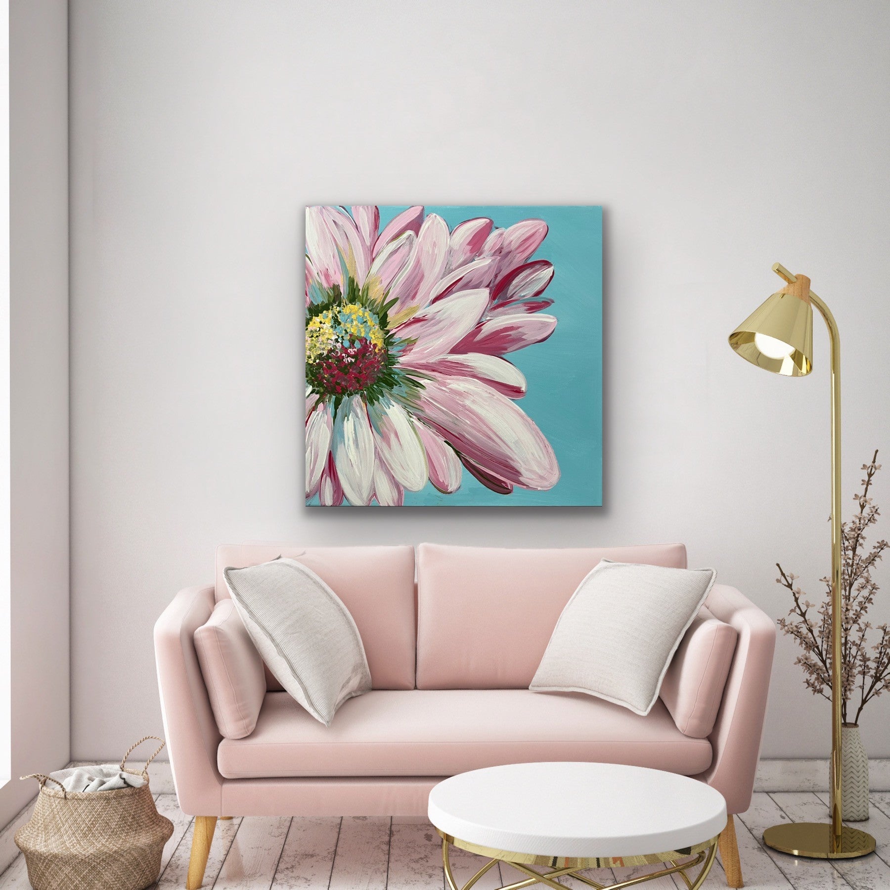 "Happy Vibes" Gallery Quality Print Wall Art