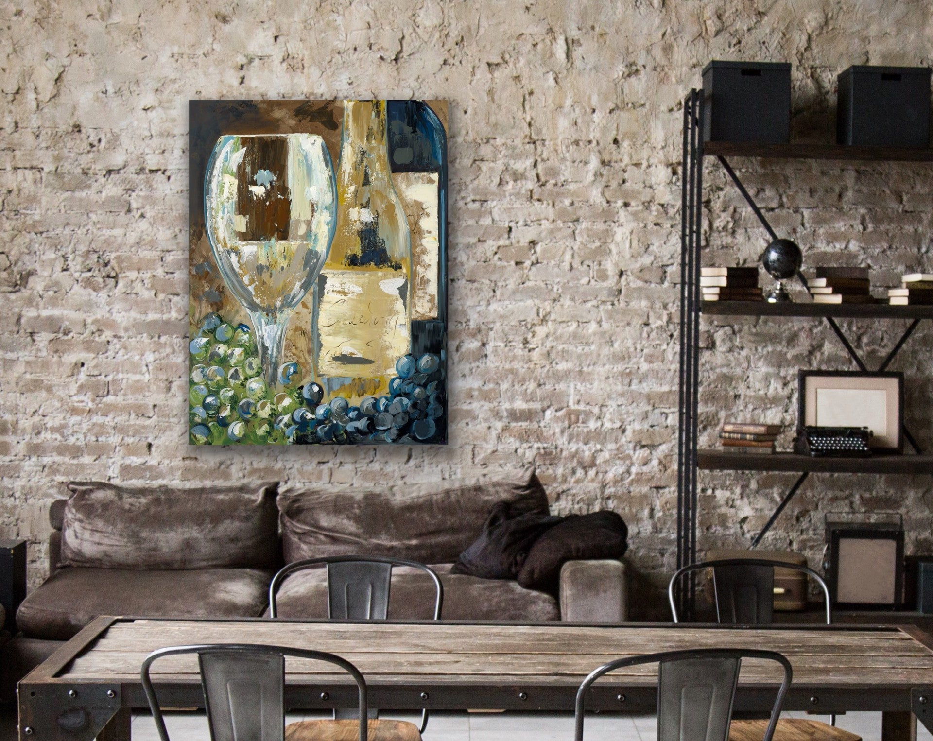 "It's Wine O'clock" Gallery Quality Print Wall Art