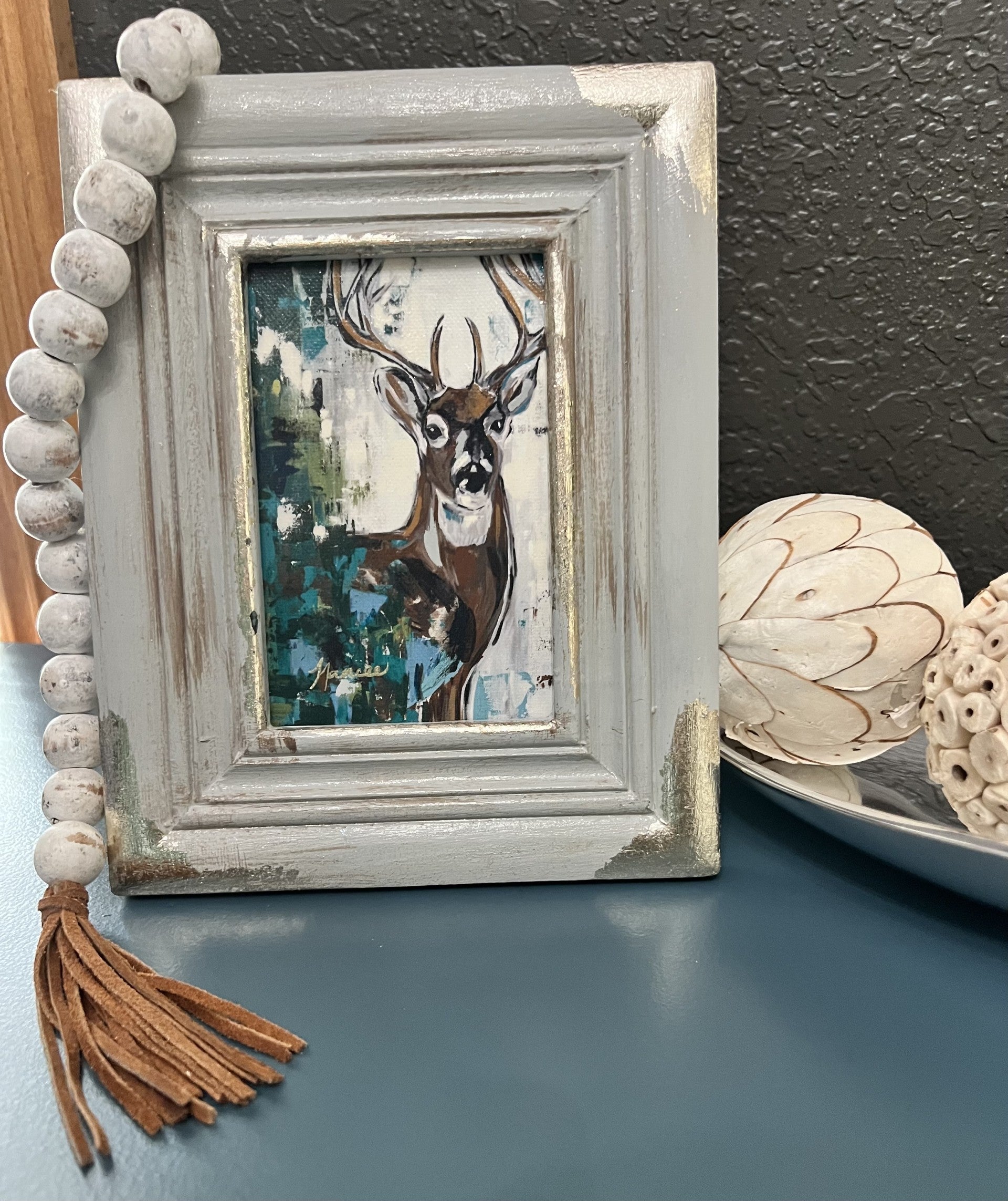 Fancee's Signature Collection: "Rack in Abstract" - 9.5" x 7.5"