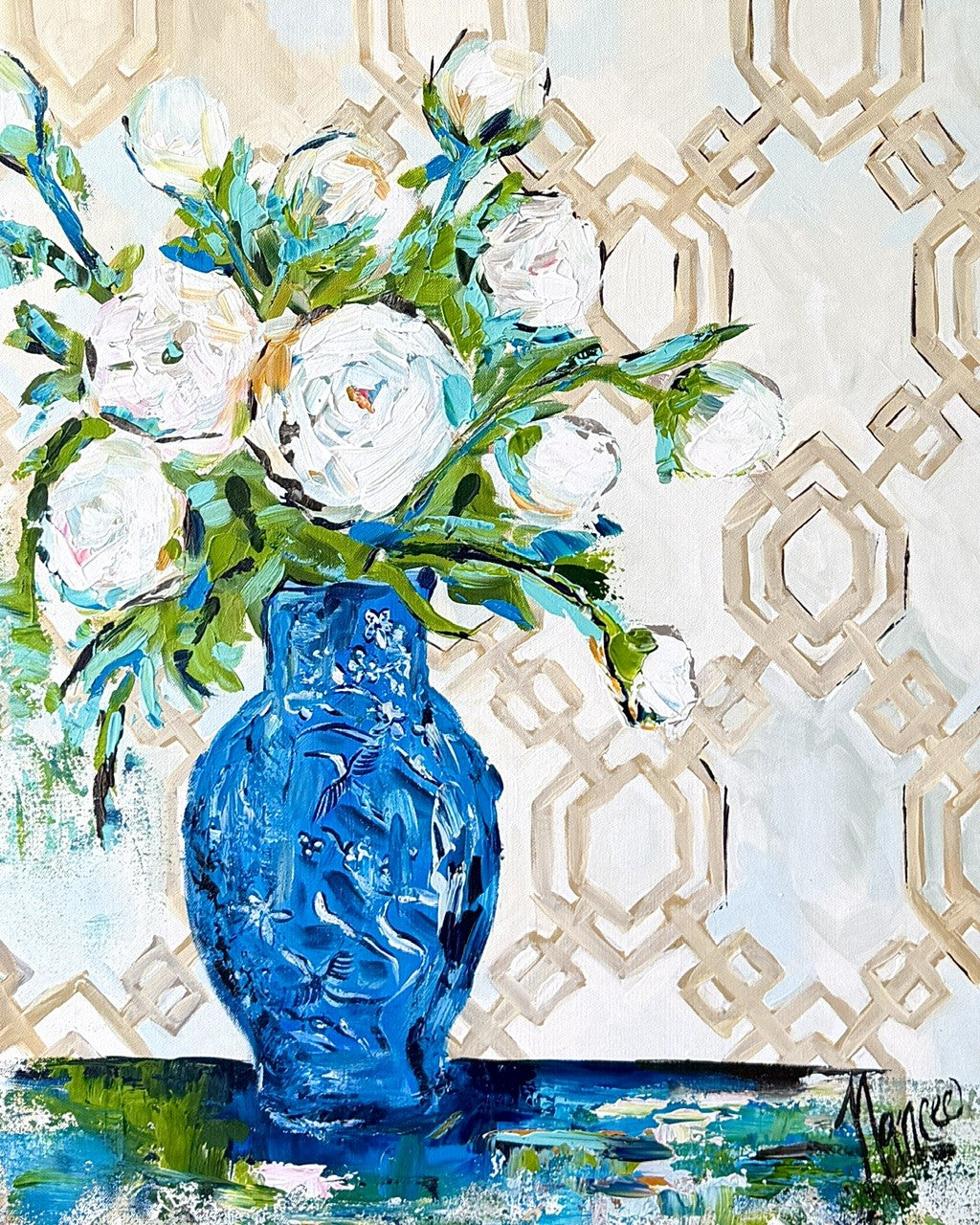 "Patterns & Petals #7" Print
