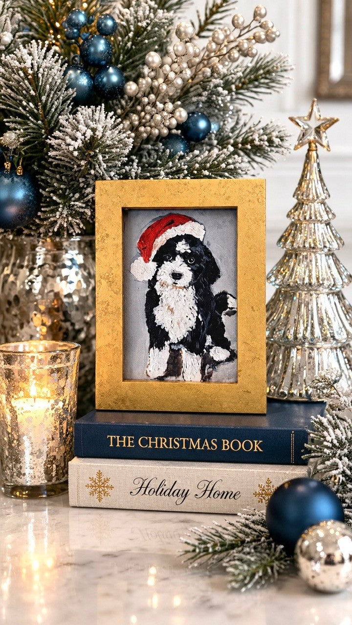 "Doodle all the Way!" Mini-Me Framed Print: