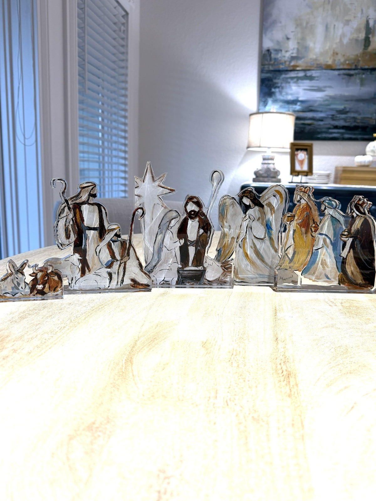 5 Piece Acrylic Nativity