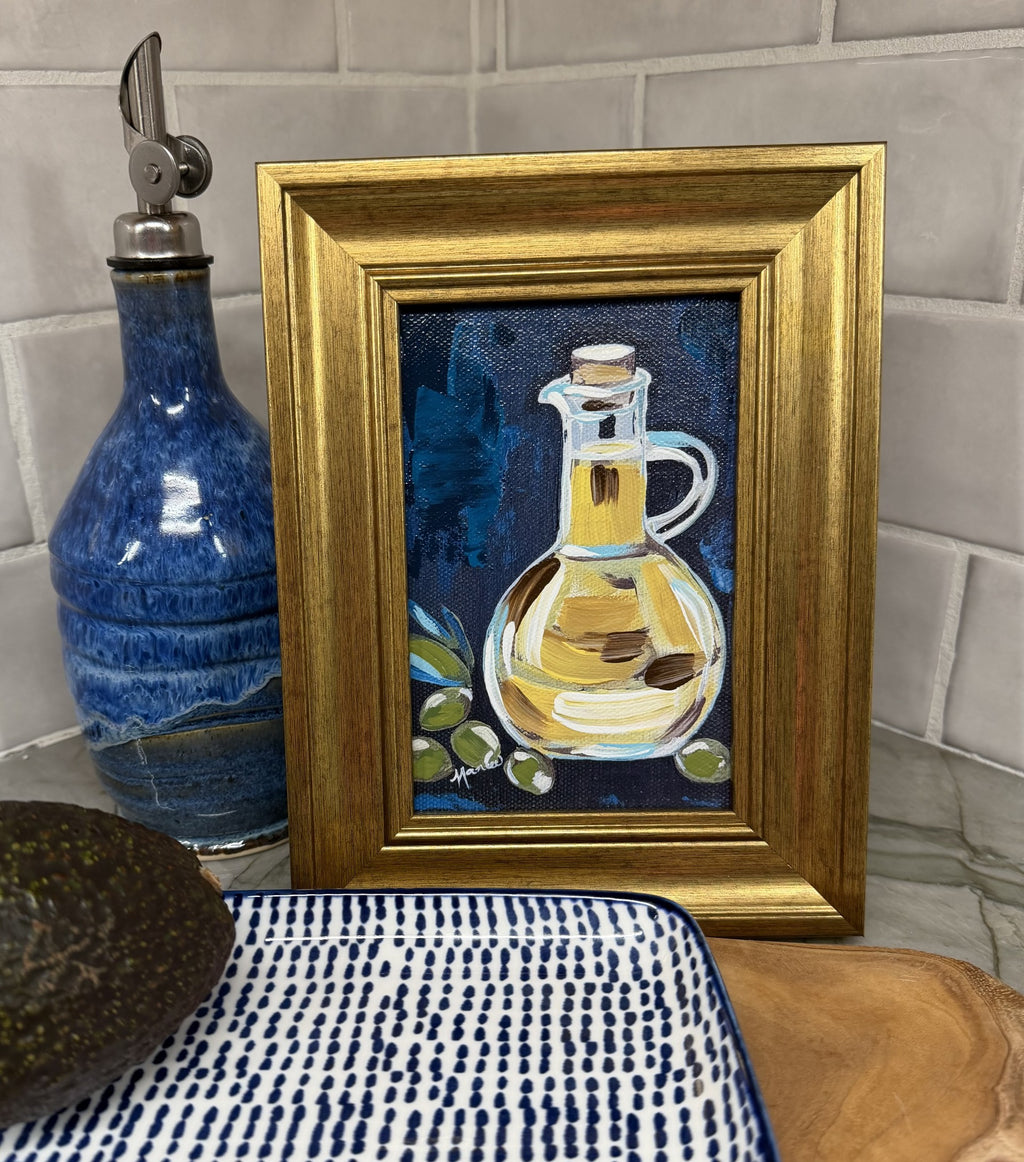 Mini-Me Framed Art: "Olive This Life"