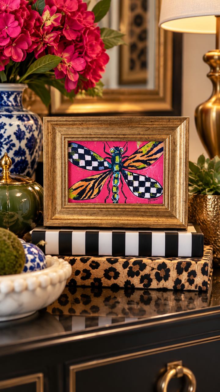 Mini-Me Framed Print: "Wingin' It in Style"