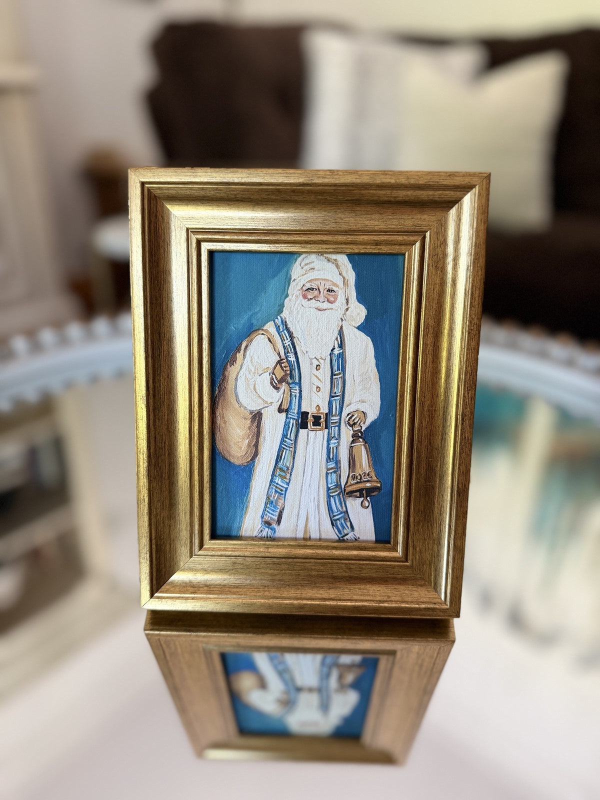 2026 Santa: Mini-Me Framed Print: "Believe 365"