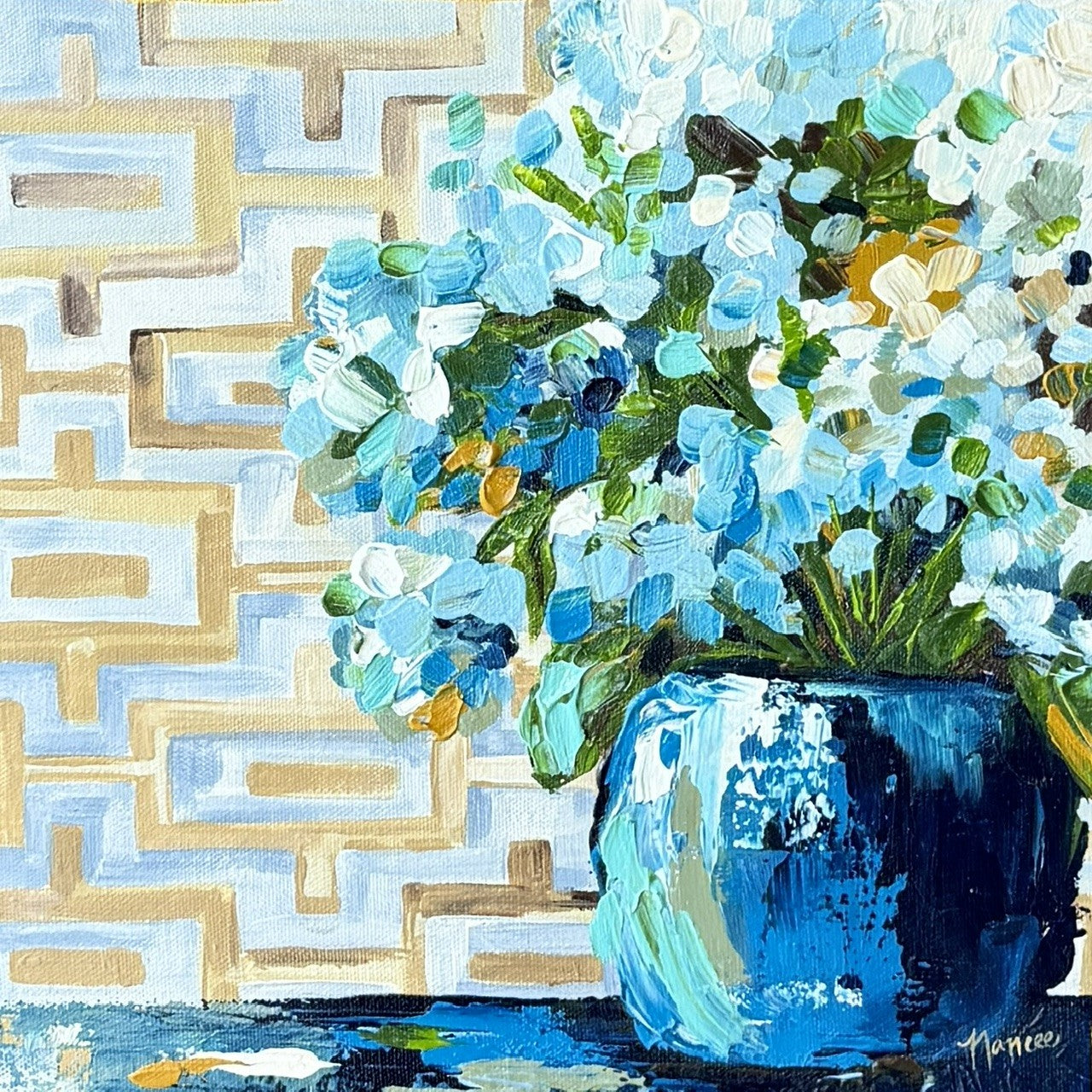 "Patterns & Petals #10" Print