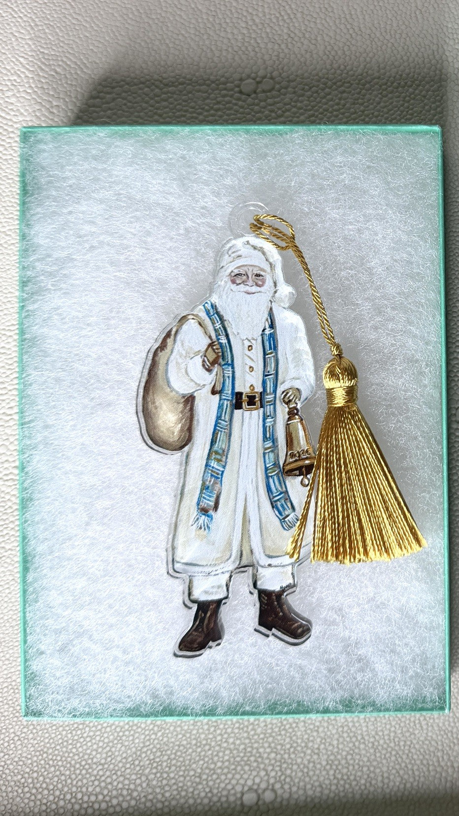 2026 Santa Ornament: "Believe 365"