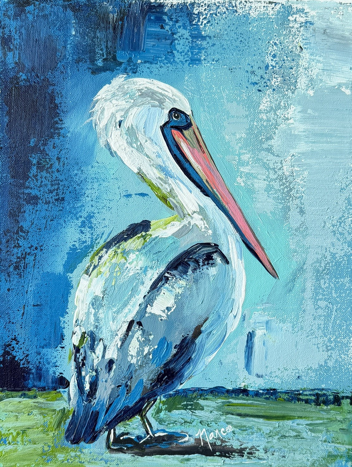 "Pelican Blues" Just the PRINT