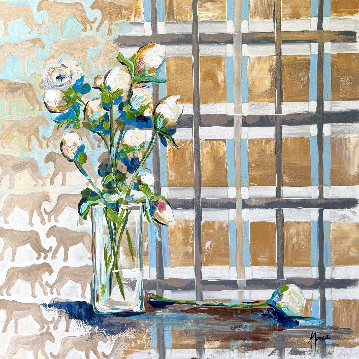 "Patterns & Petals #6" Print