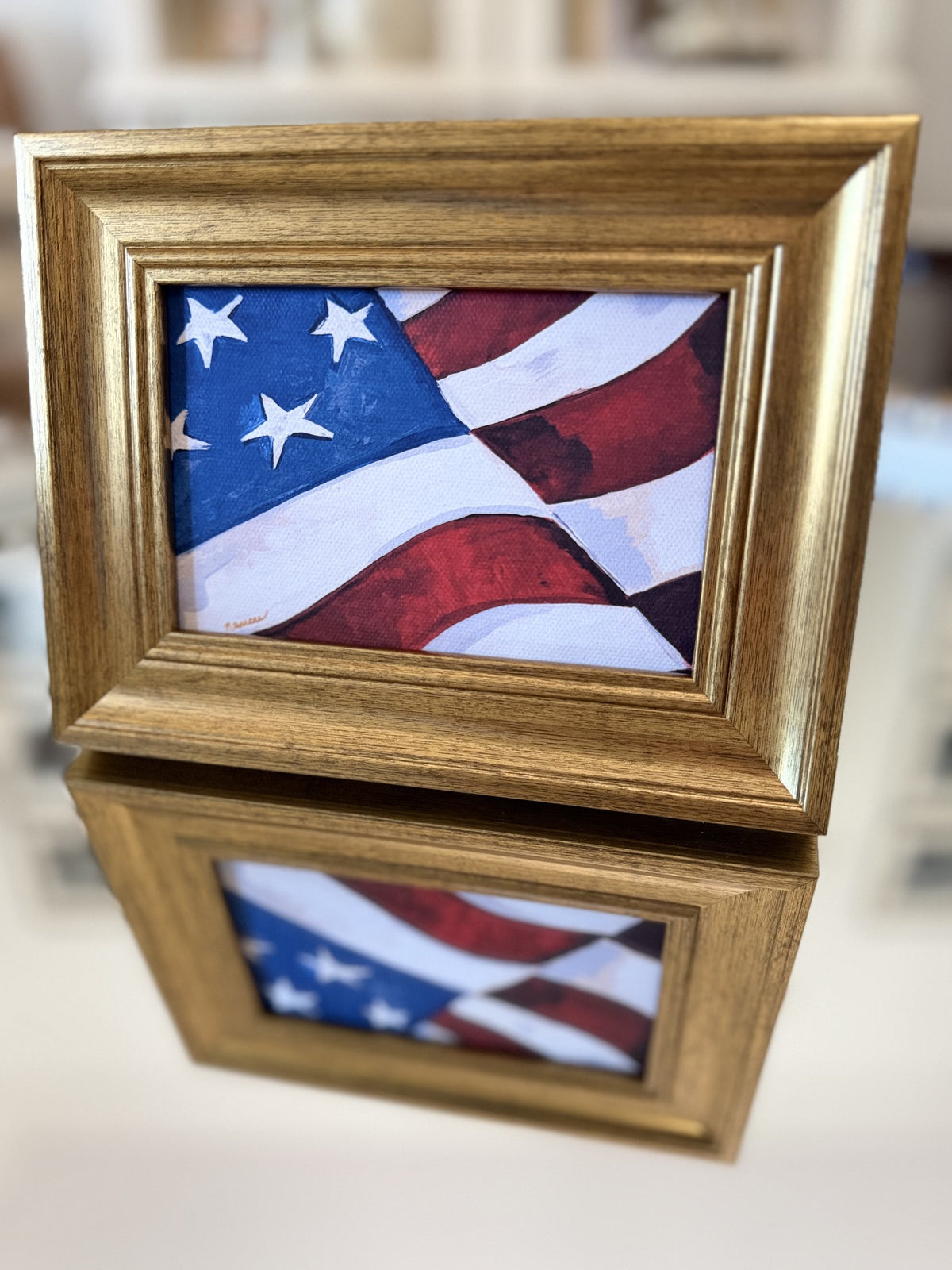 Mini-Me Framed Art: "Waves of Freedom"