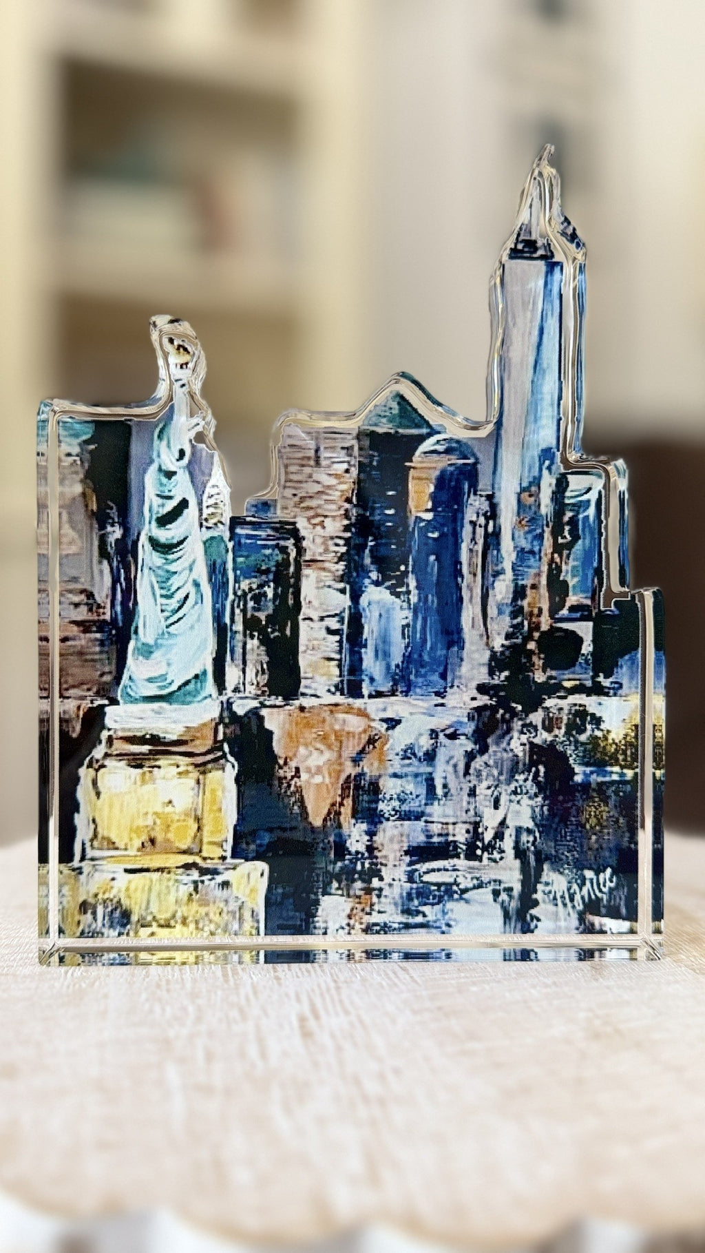 Acrylic Art: "Concrete Jungle"