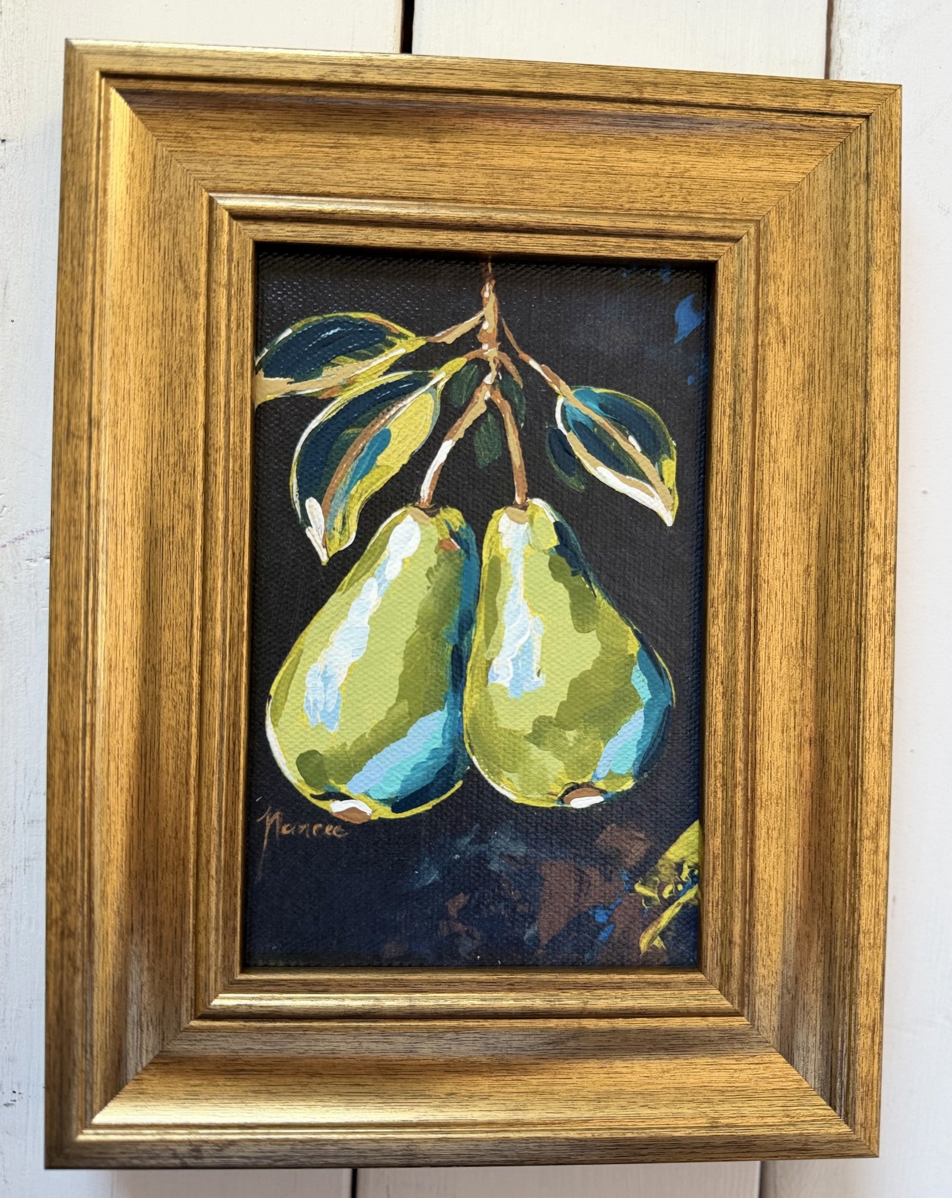 Mini-Me Framed Art: "Perfect PEAR"