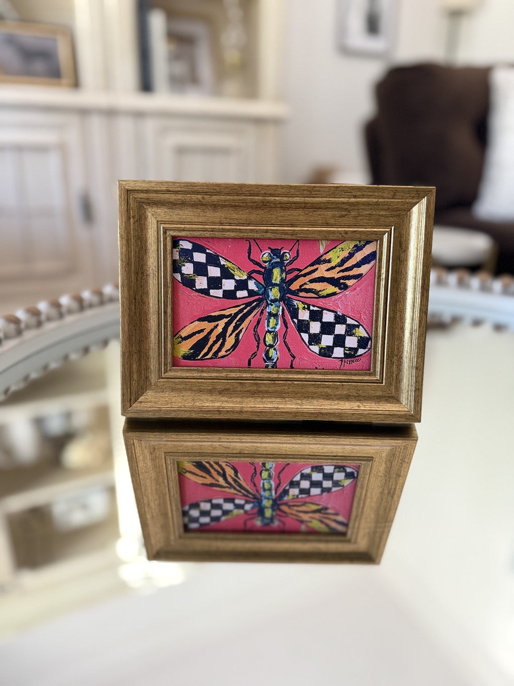 Mini-Me Framed Print: "Wingin' It in Style"