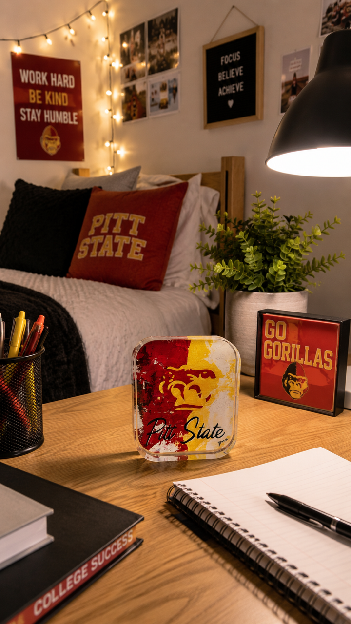 Acrylic Art: Pitt State Gorilla