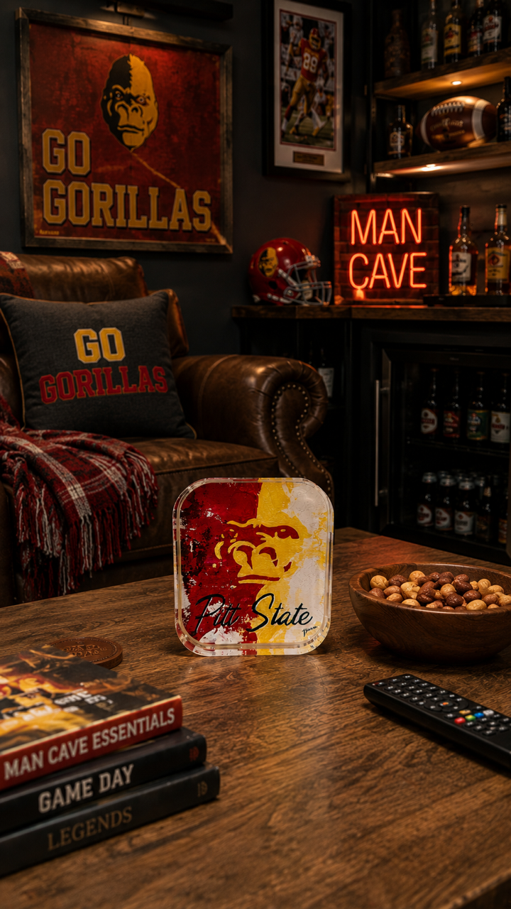Acrylic Art: Pitt State Gorilla
