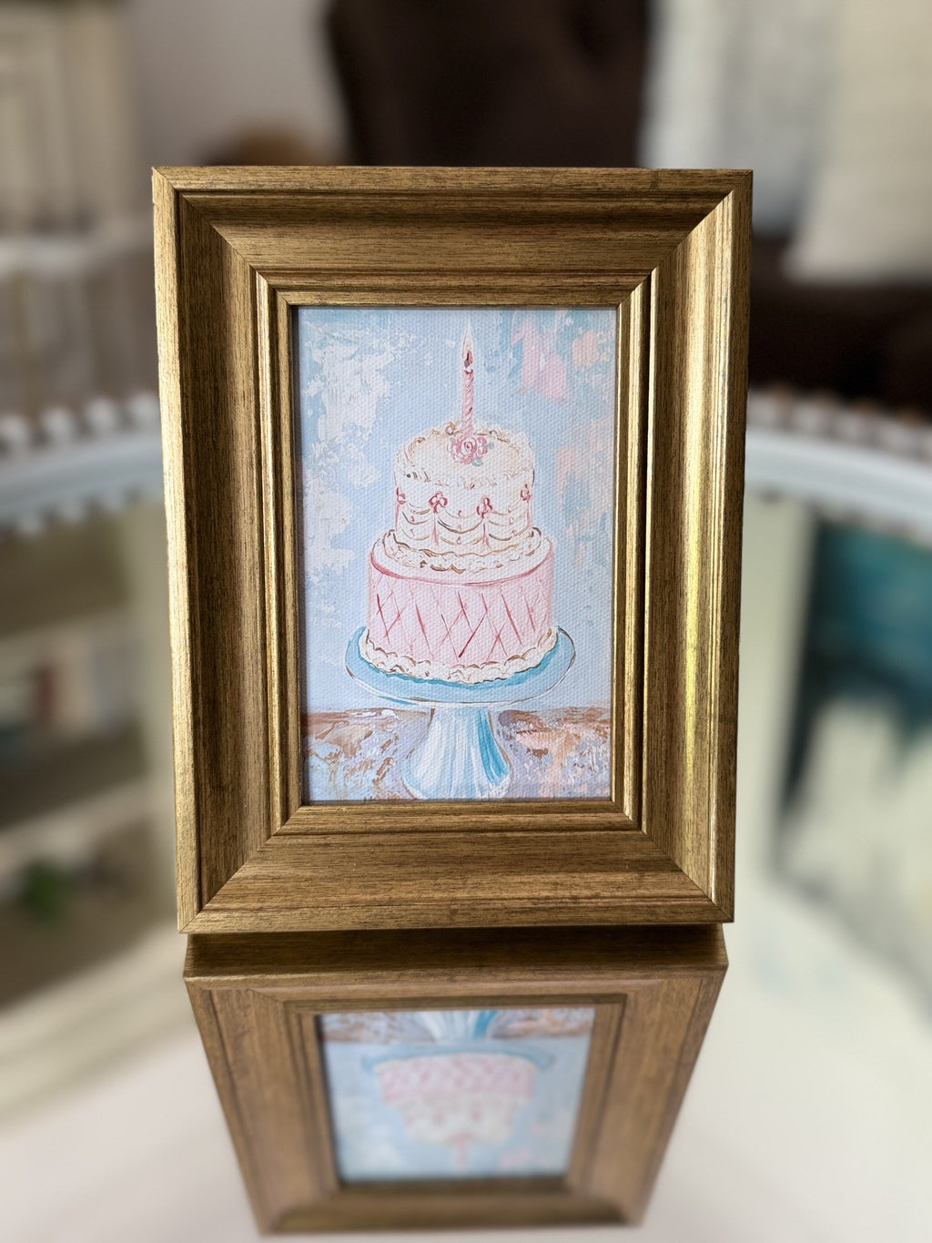 Mini-Me Framed Art: "Buttercream Wishes"