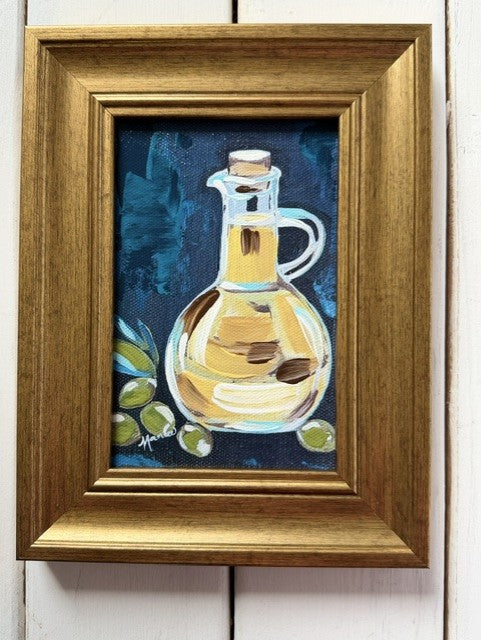 Mini-Me Framed Art: "Olive This Life"
