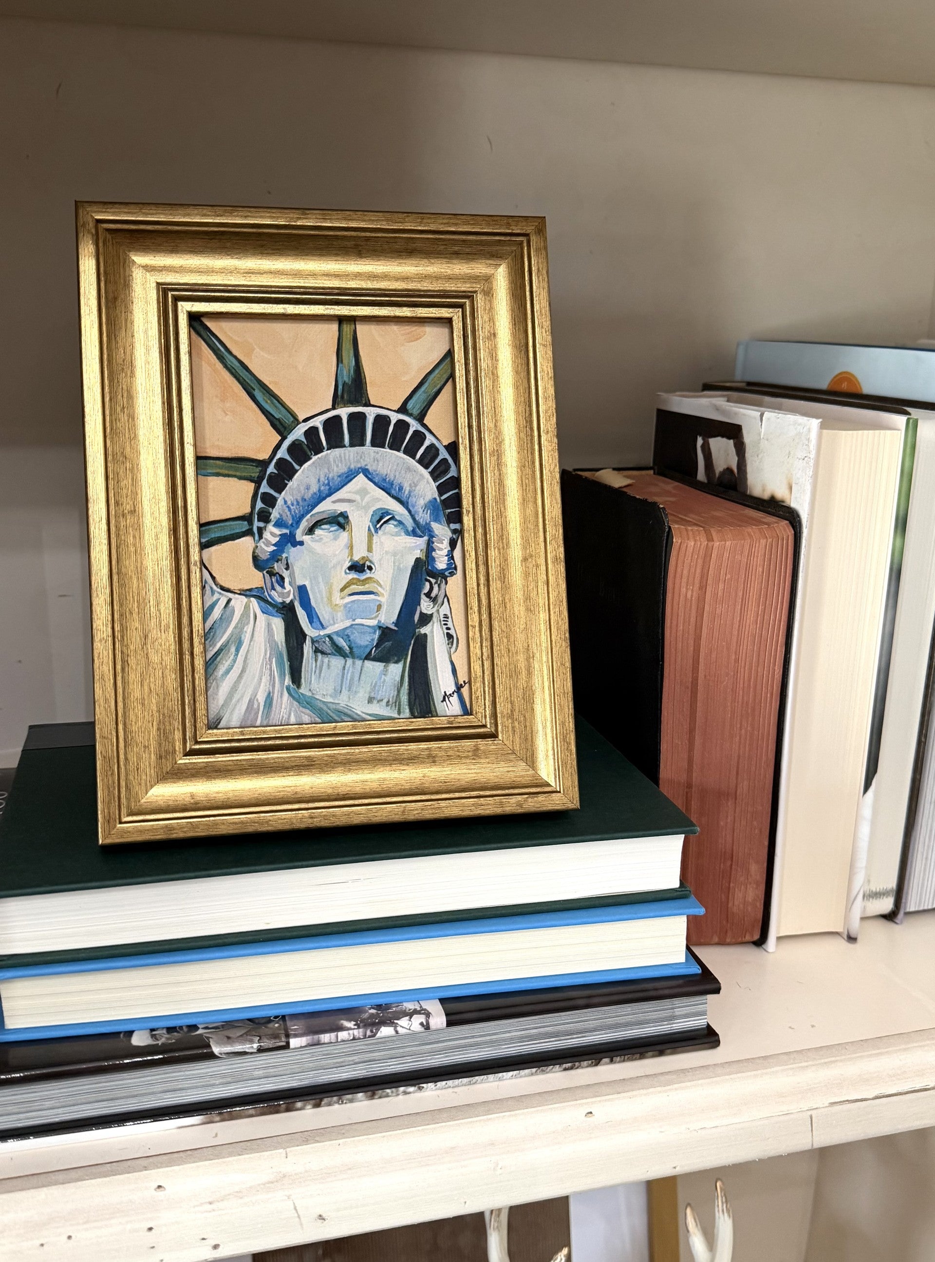 Mini-Me Framed Art: "Crowned in Liberty"