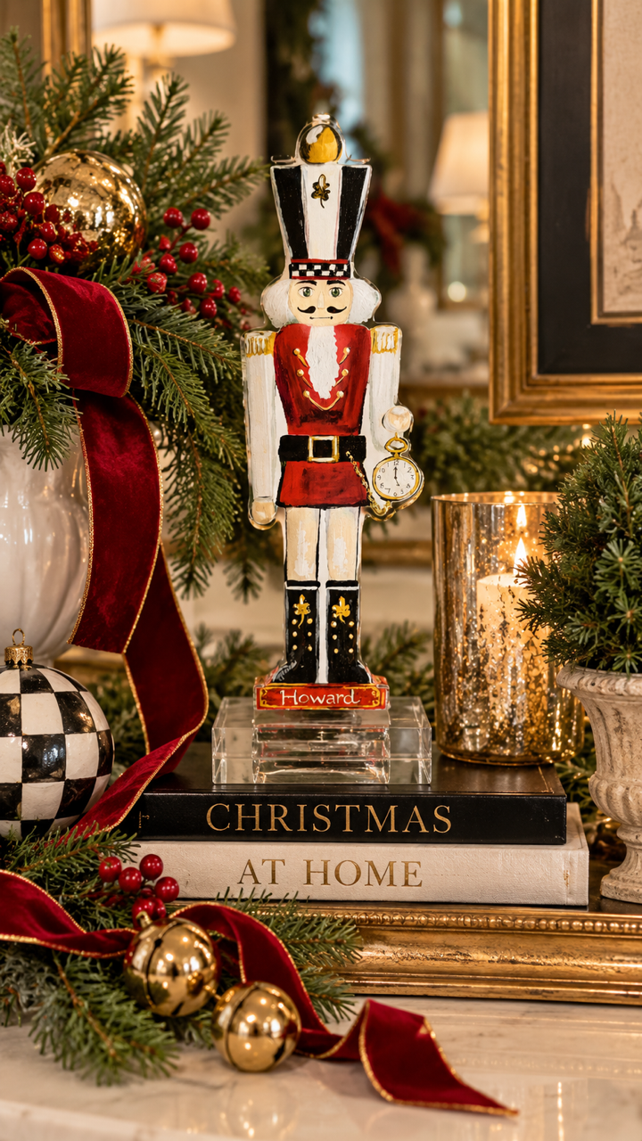"Howard" Nutcracker: Acrylic Art