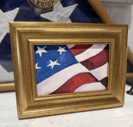 Mini-Me Framed Art: "Waves of Freedom"