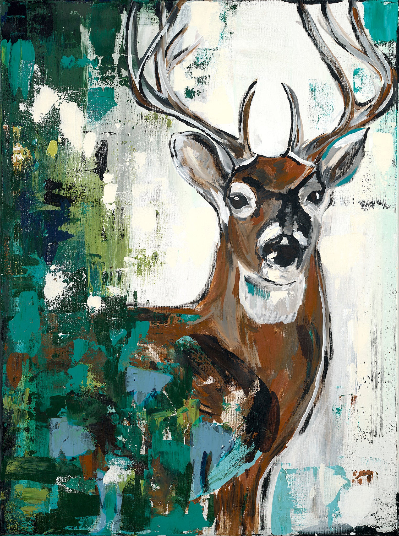 "Rack in Abstract" Gallery Quality Print Wall Art