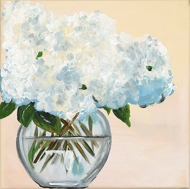 "Michelle Hydrangeas" Print