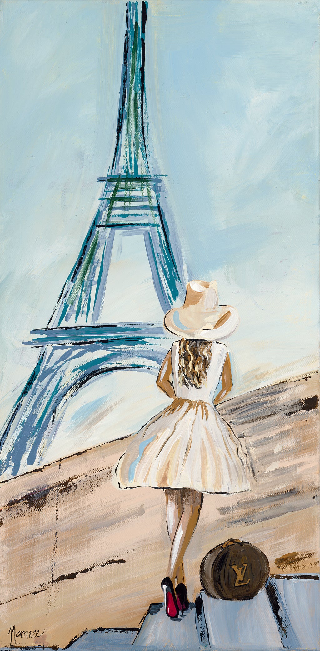 "Dreams of Paris" Gallery Quality Print Wall Art