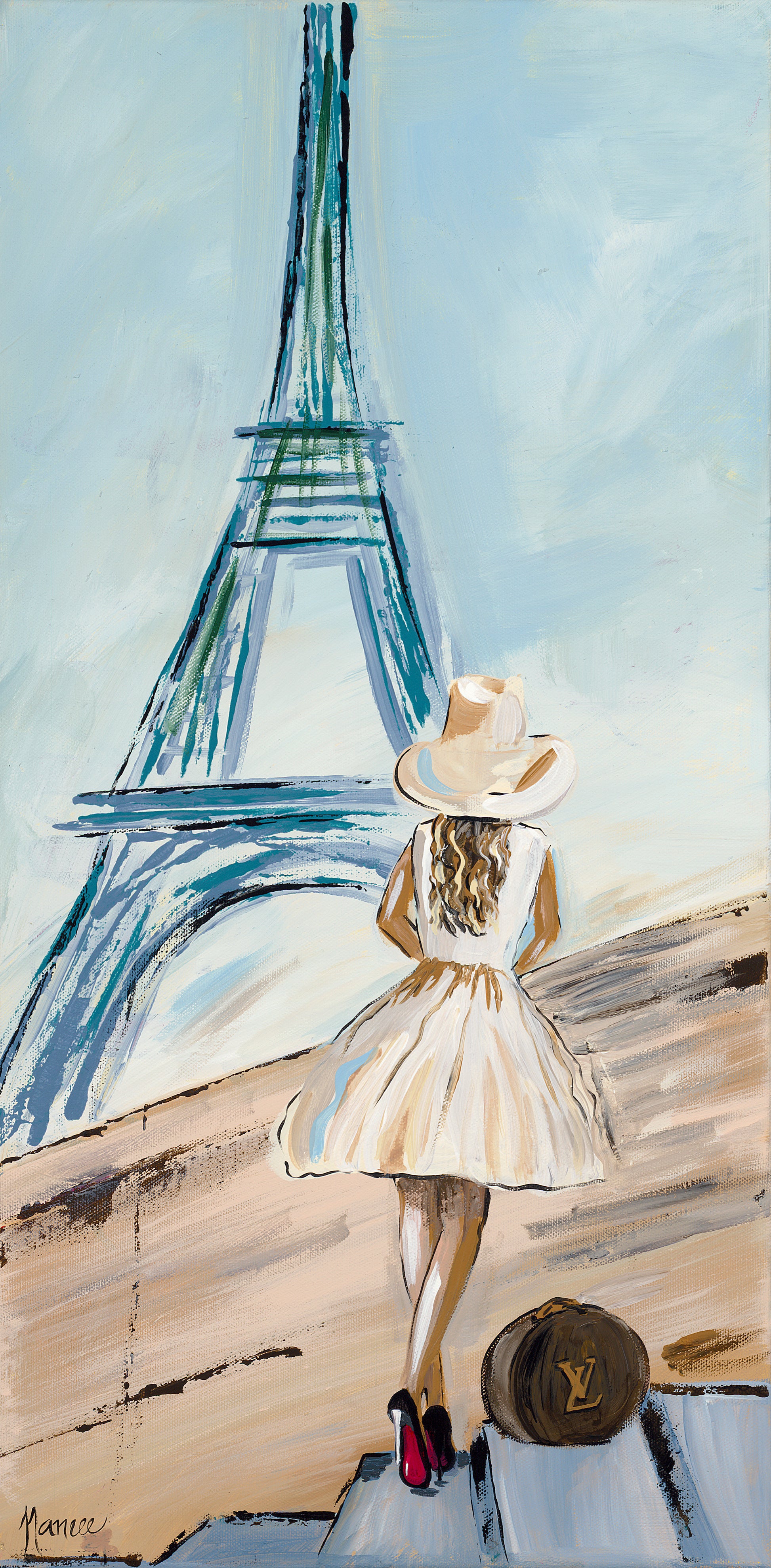 "Dreams of Paris" Gallery Quality Print Wall Art