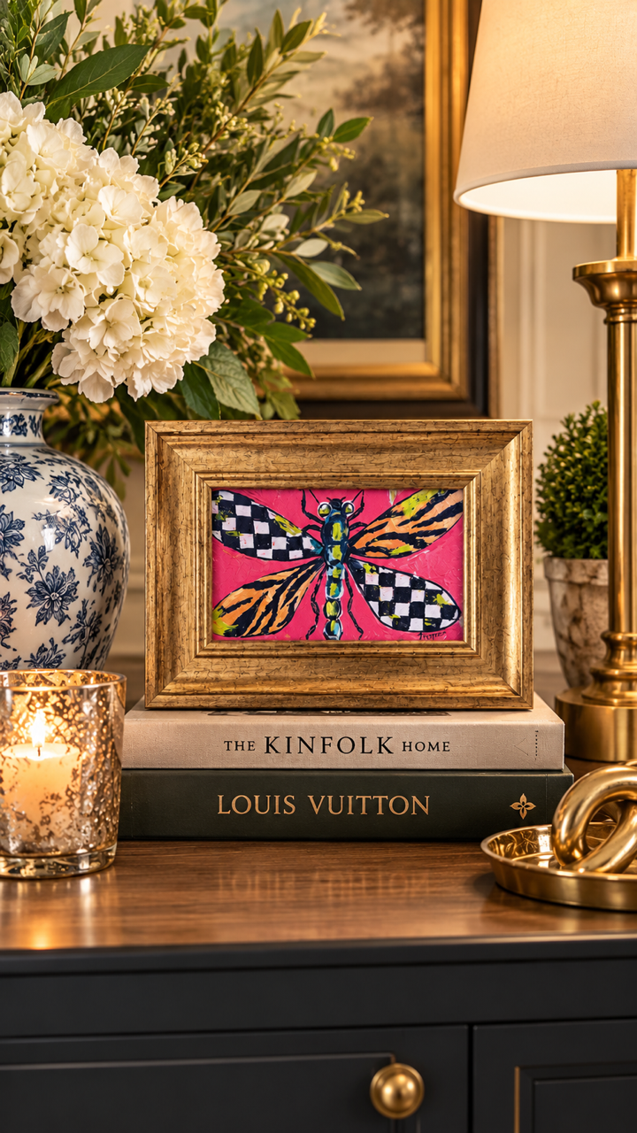Mini-Me Framed Print: "Wingin' It in Style"