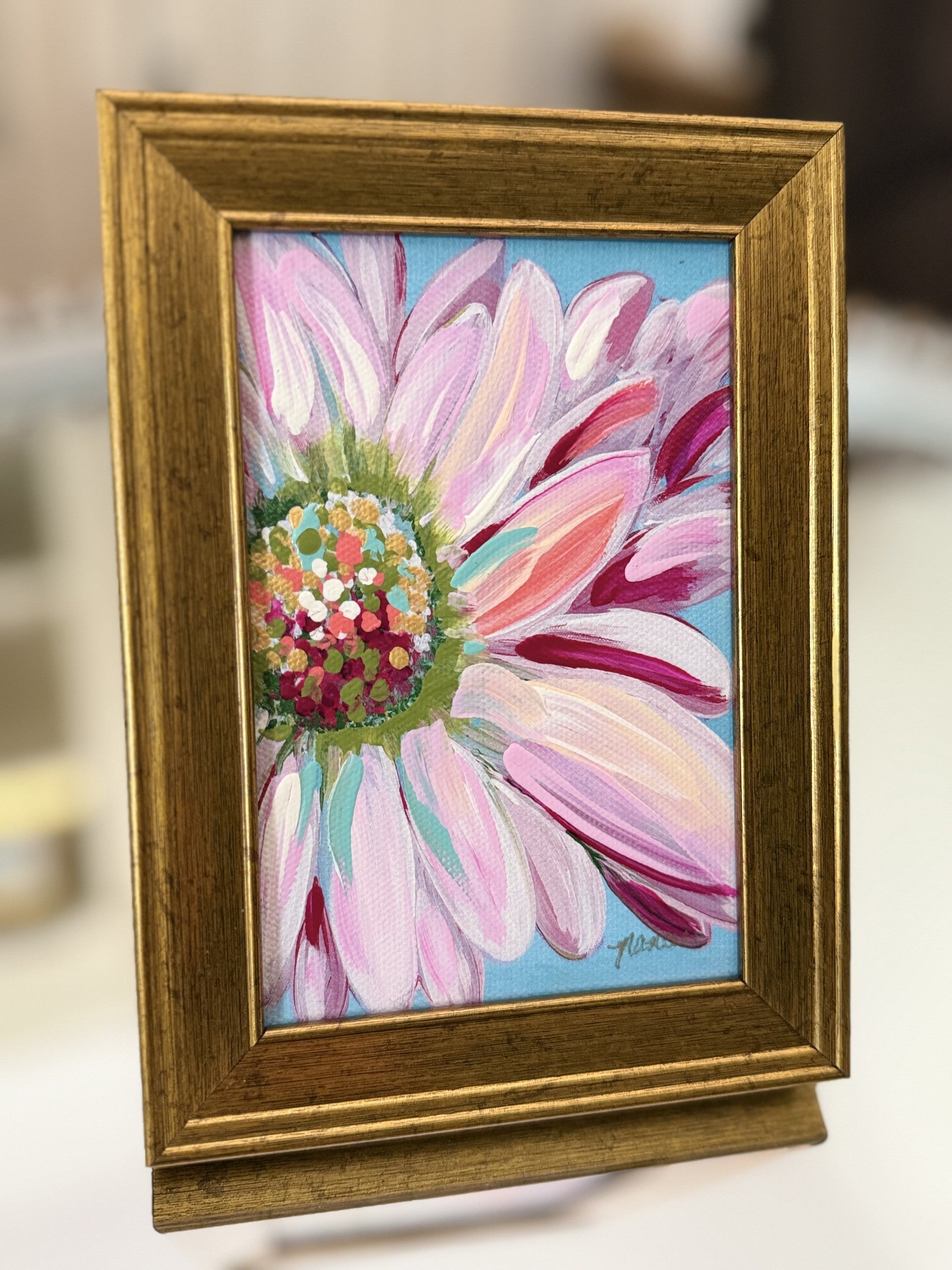 Mini-Me Framed Art: "Happy Vibes"