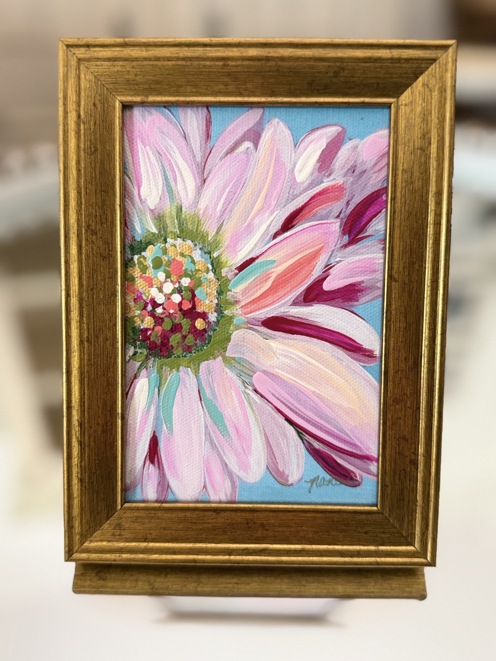 Mini-Me Framed Art: "Happy Vibes"