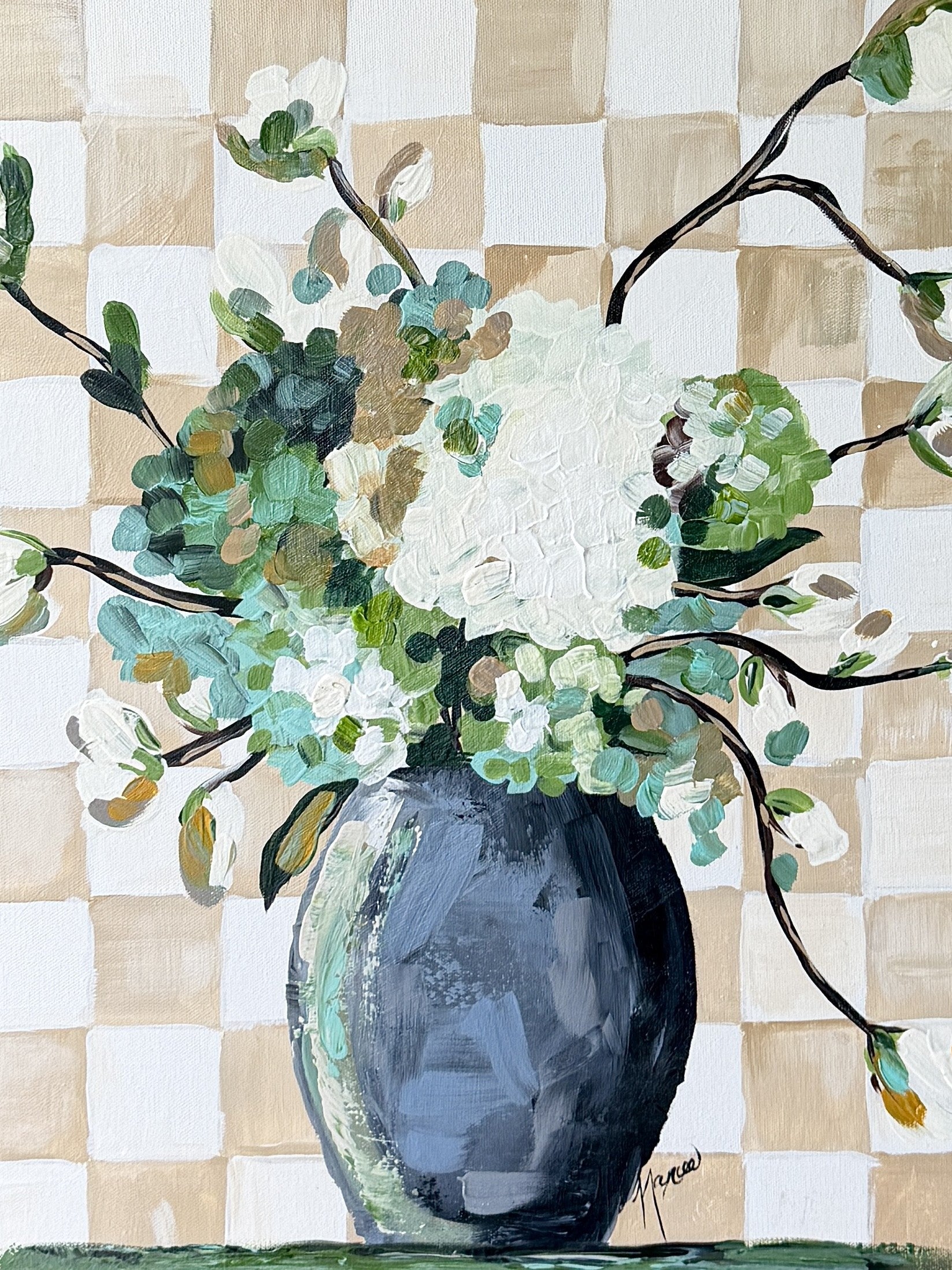"Patterns & Petals #8" PRINT