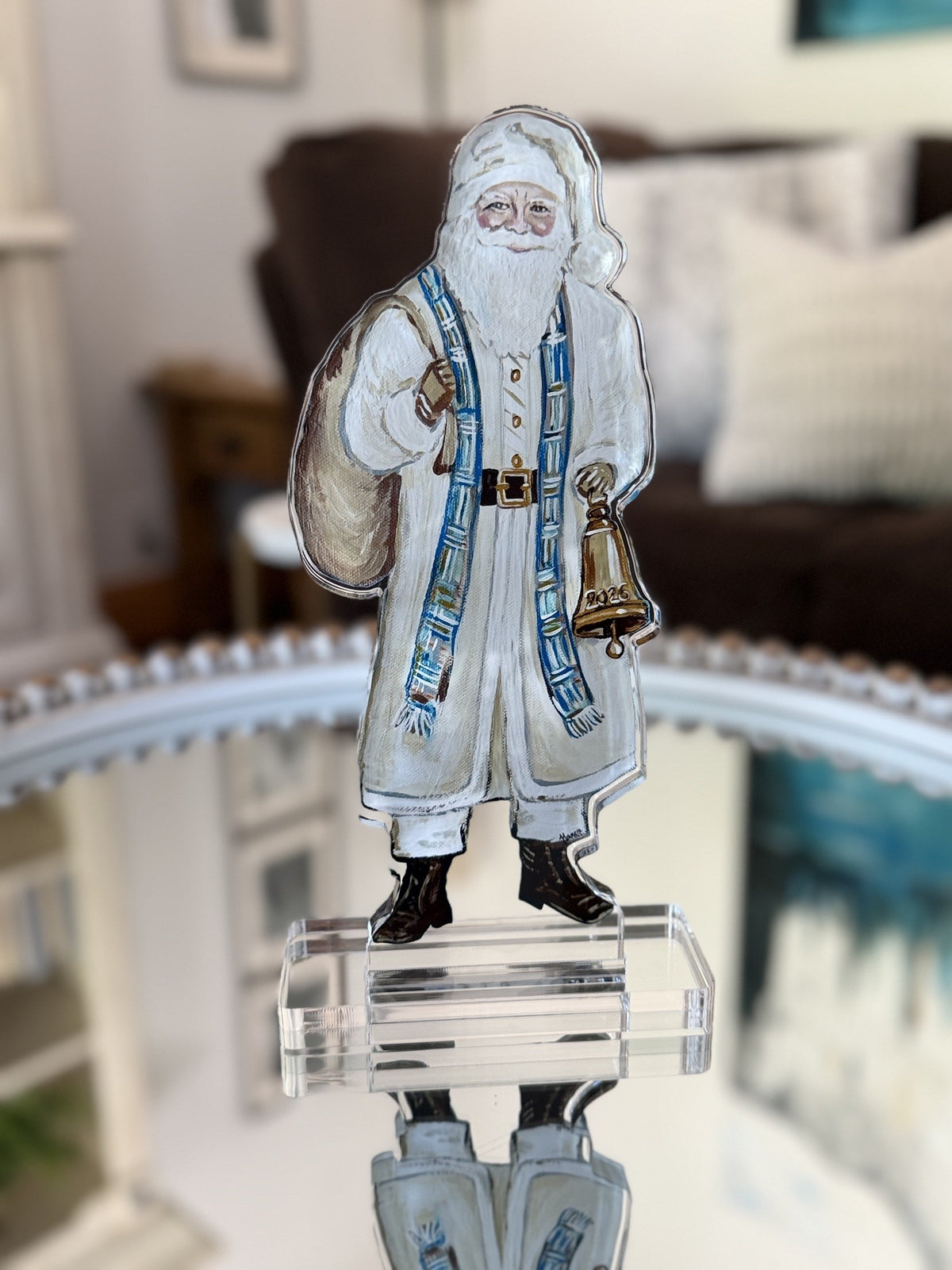 2026 Santa "Believe 365"Acrylic Art