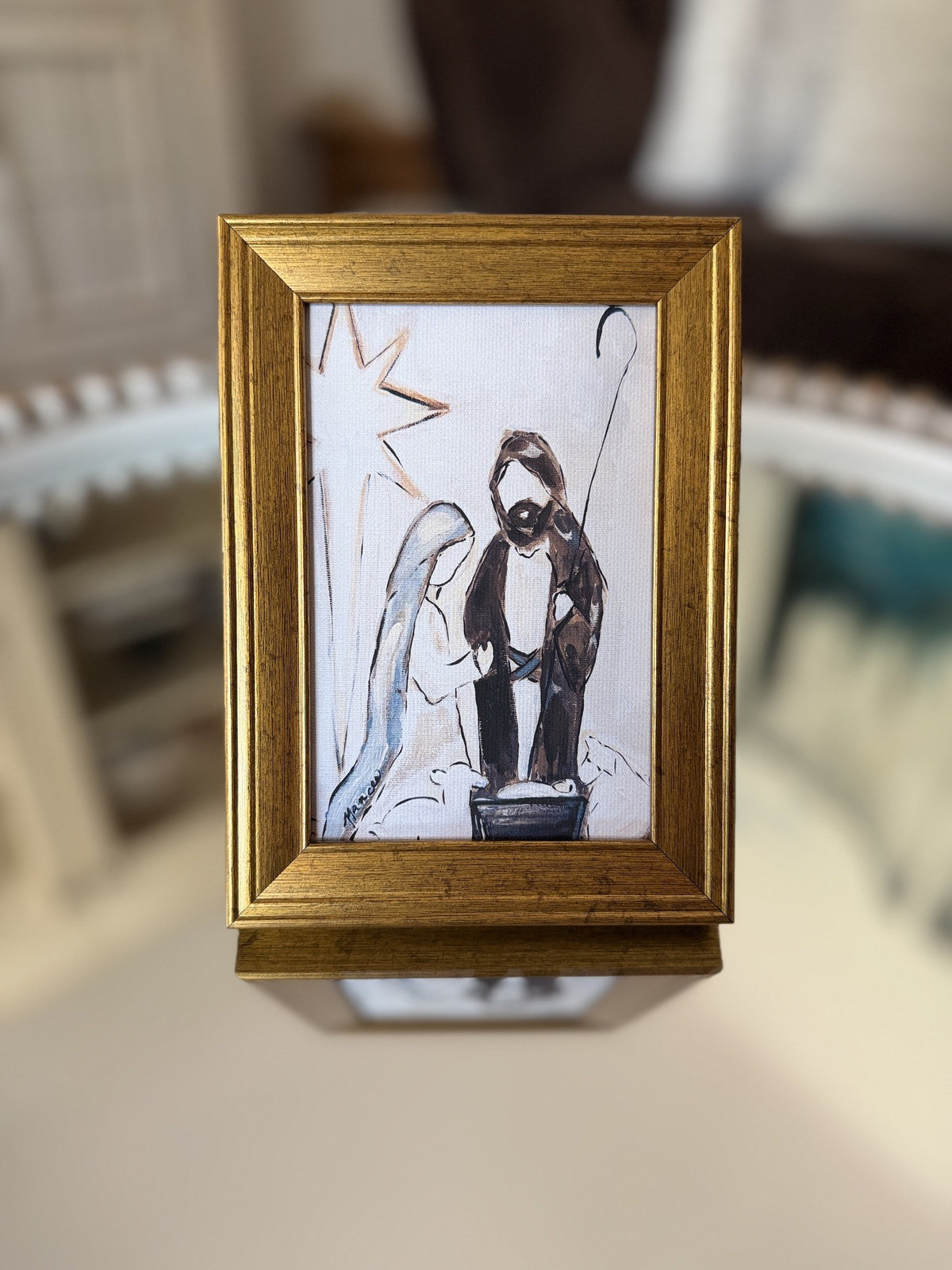 Mini-Me Framed Art: "Humble Beginnings"