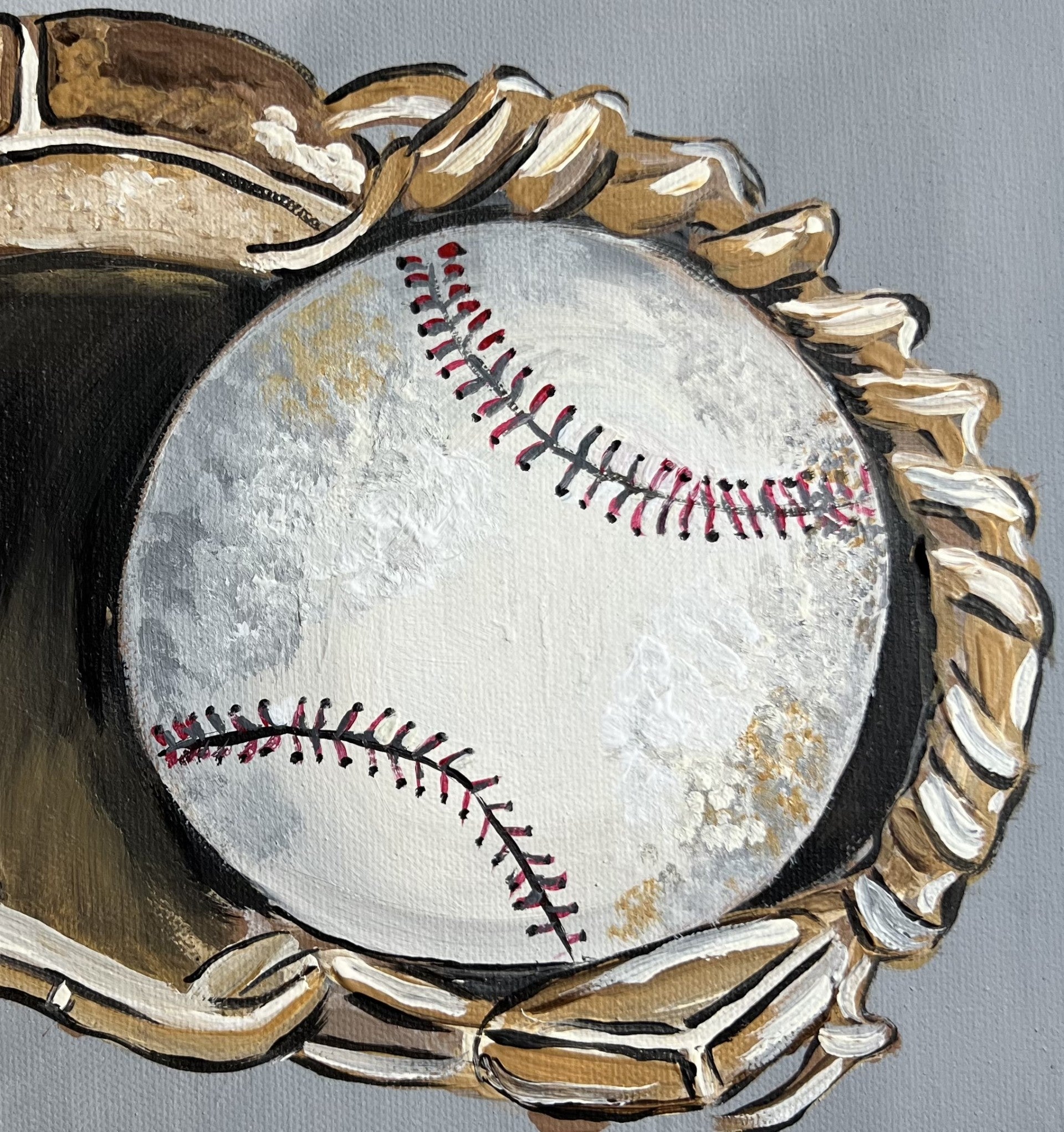 "I love Baseball" Print