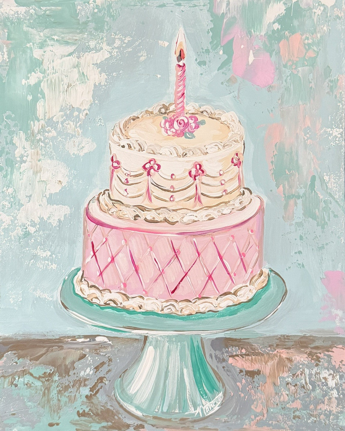 "Buttercream Wishes" Print