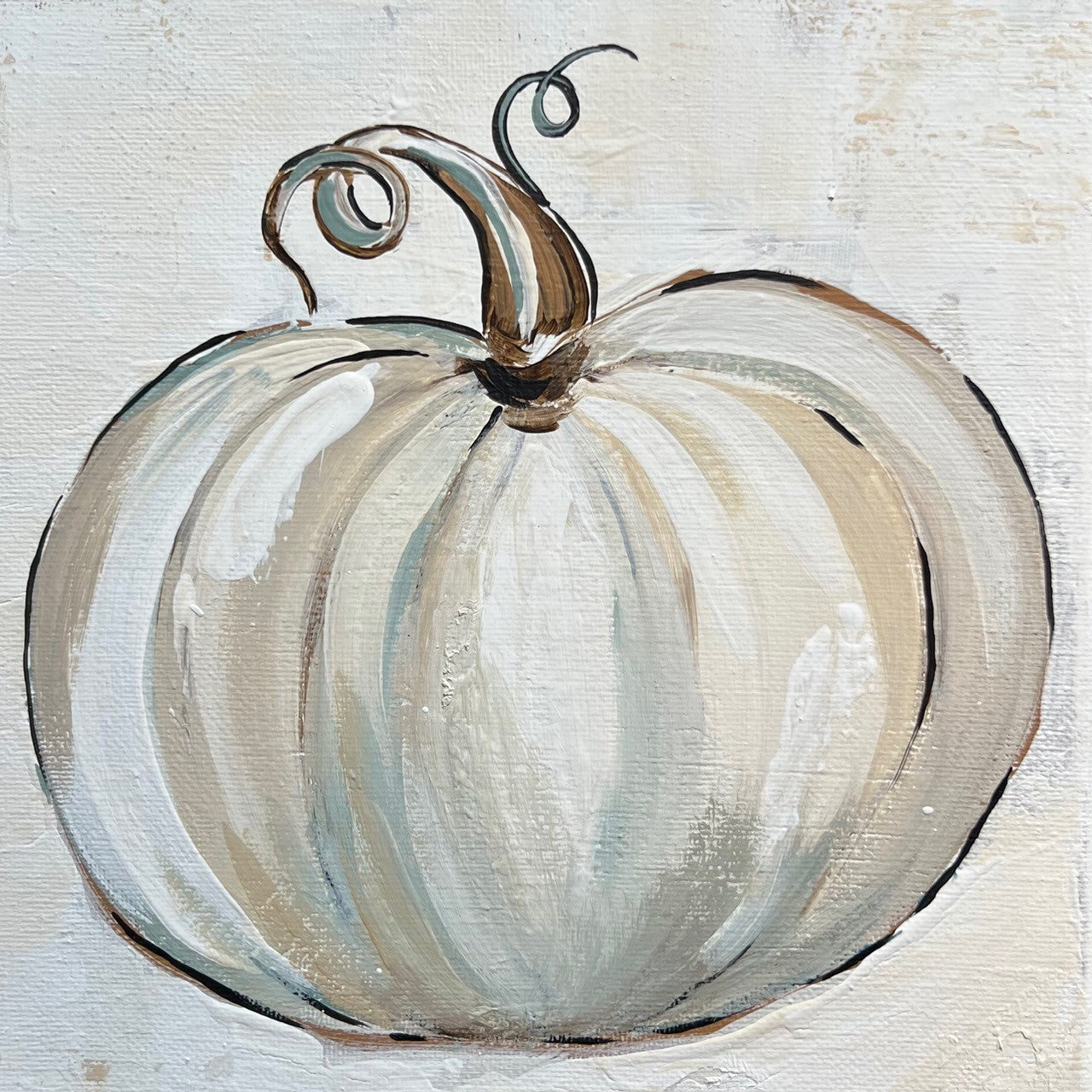 "Neutral Pumpkin" Print