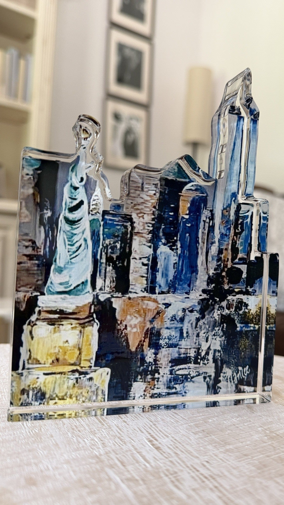 Acrylic Art: "Concrete Jungle"