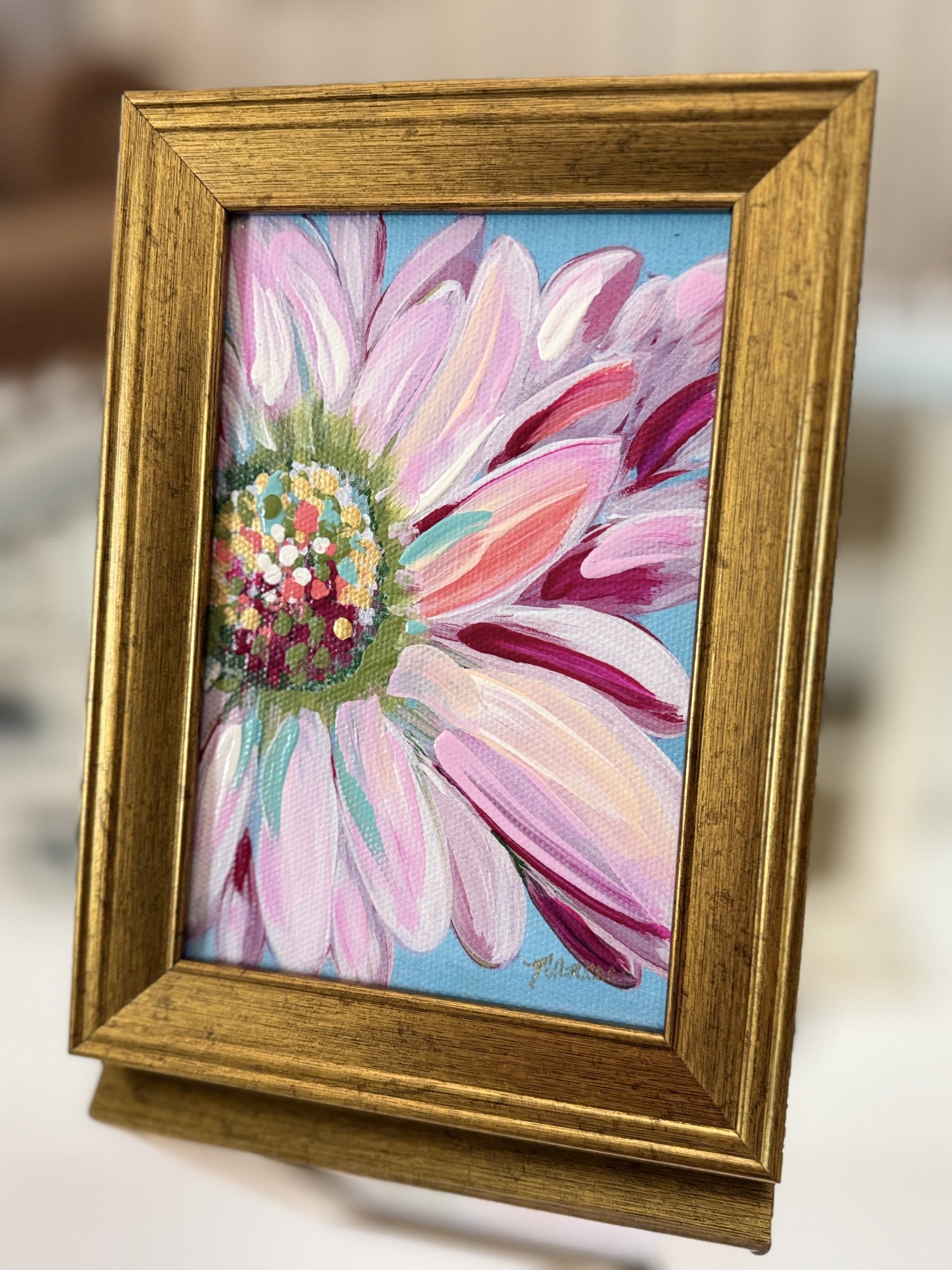 Mini-Me Framed Art: "Happy Vibes"