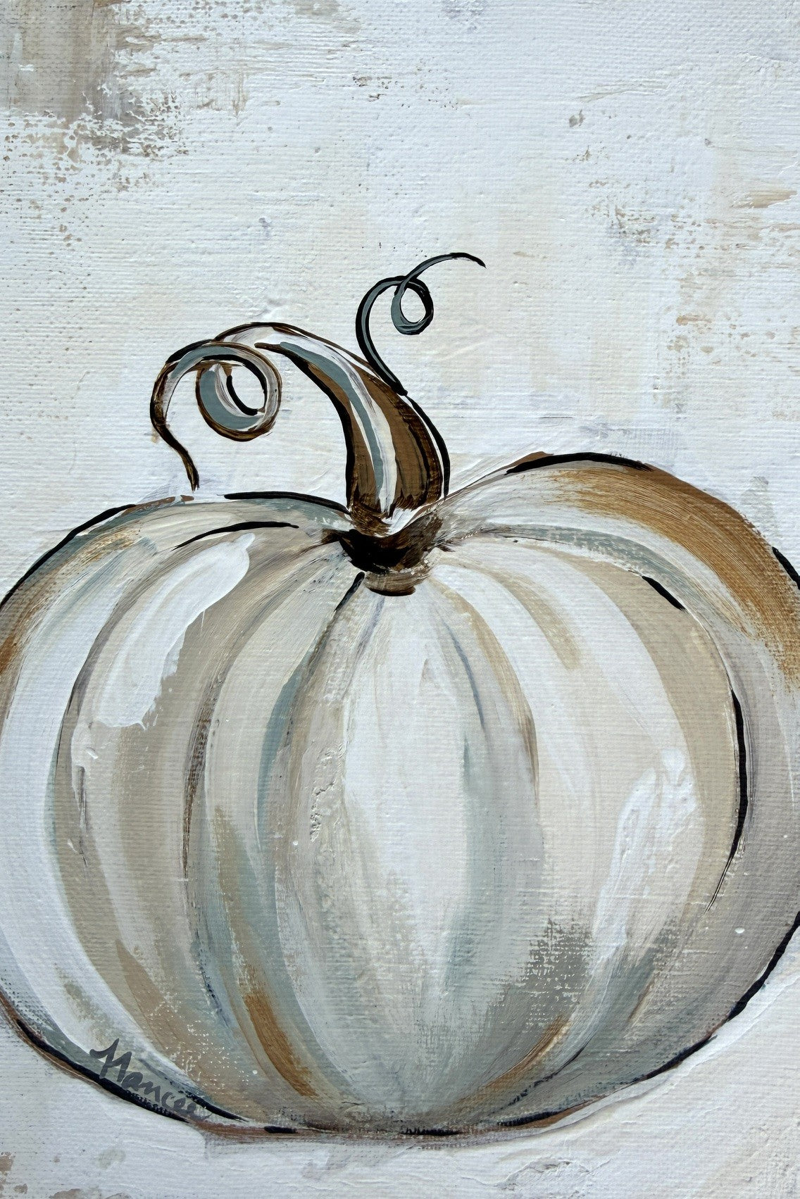 "Neutral Pumpkin" Just the PRINT