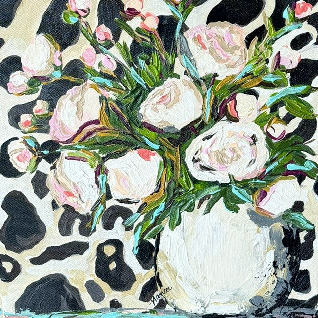 ORIGINAL "Patterns & Petals" Collection #11 of 12 pieces, Size: 12" x 12"
