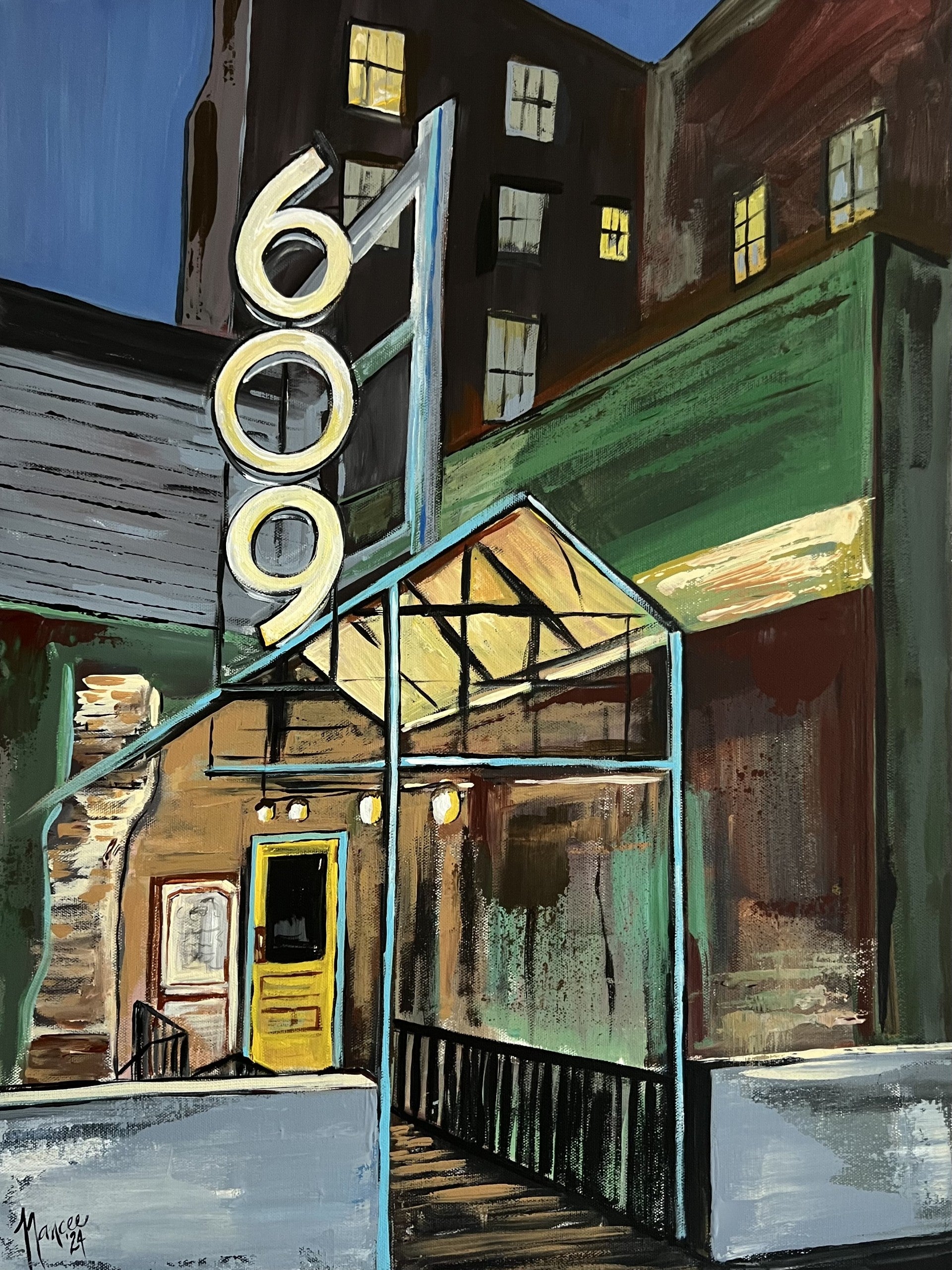 "Club 609 Joplin, Missouri" PRINT