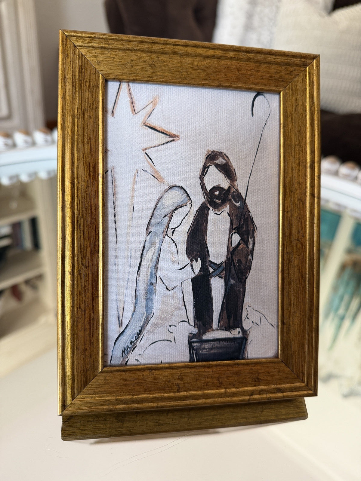 Mini-Me Framed Art: "Humble Beginnings"