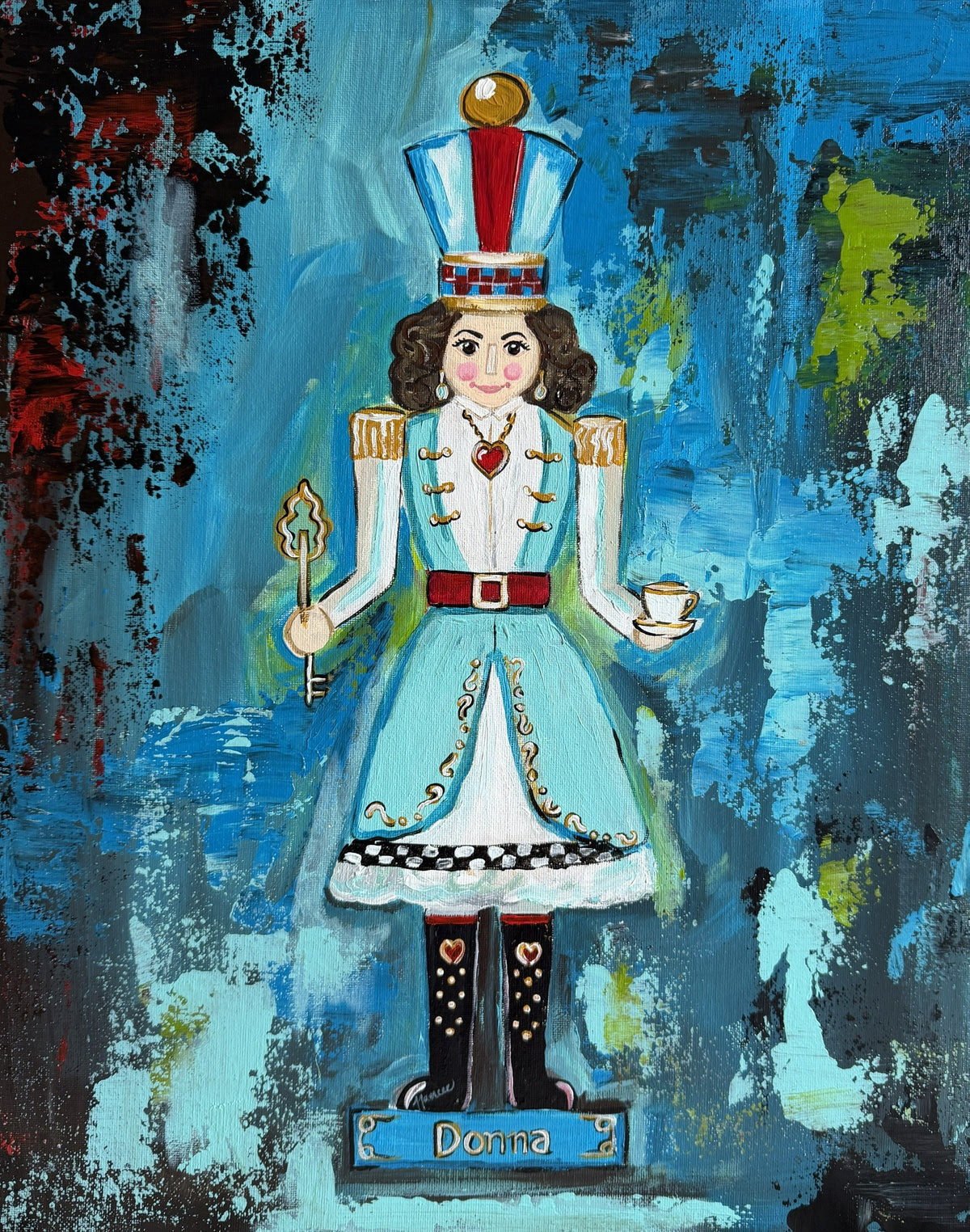 "Donna" Lady Nutcracker: Just the PRINT