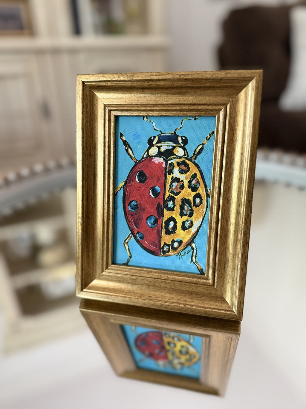 Mini-Me Framed Print: "Lady Wild"