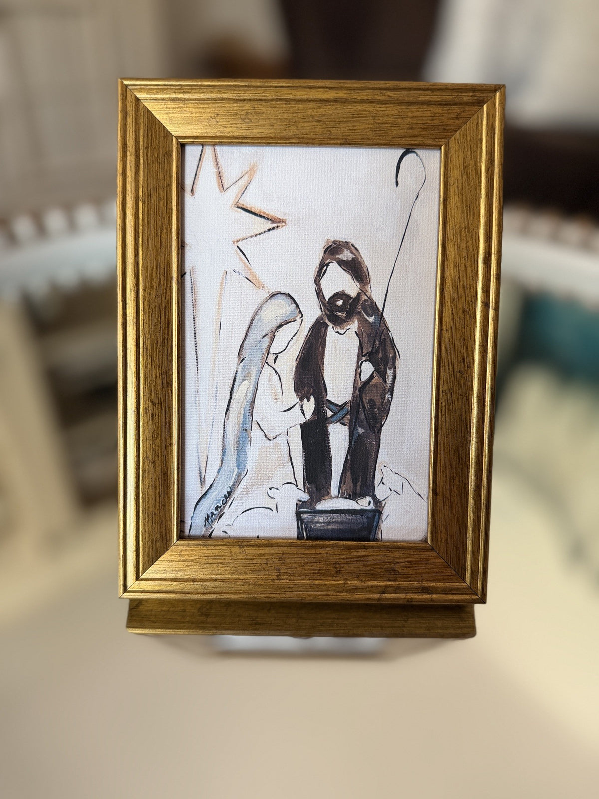 Mini-Me Framed Art: "Humble Beginnings"