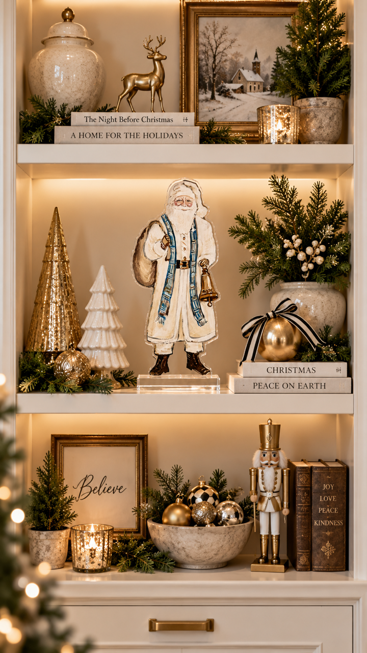 2026 Santa "Believe 365"Acrylic Art