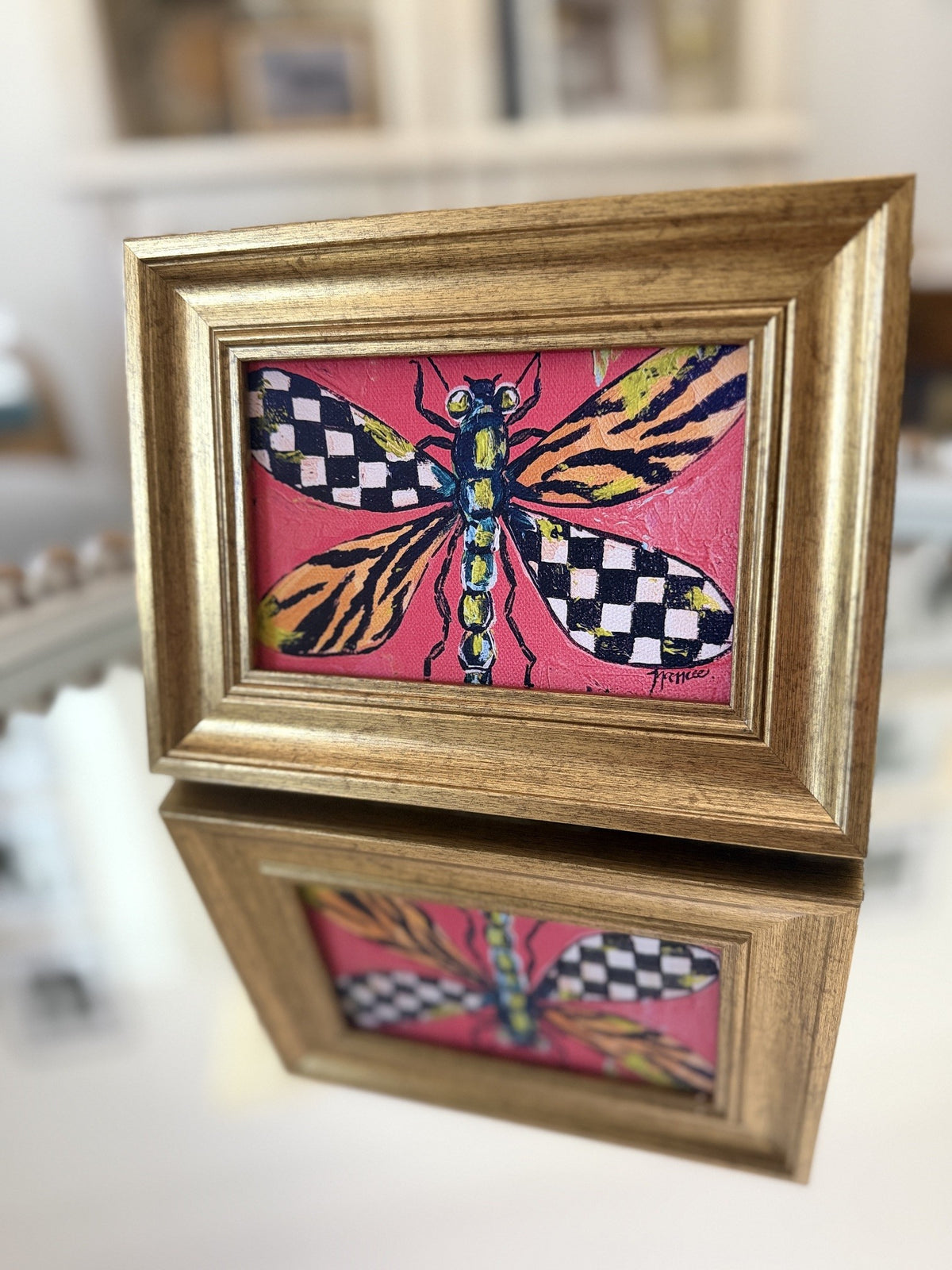 Mini-Me Framed Print: "Wingin' It in Style"
