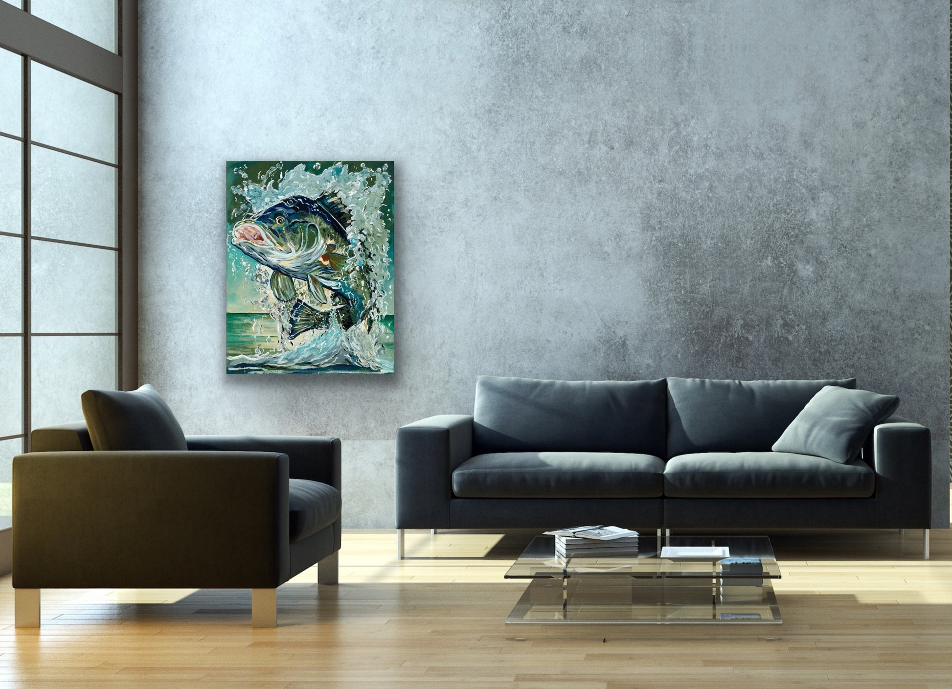 "What a CATCH!" Gallery Quality Print Wall Art